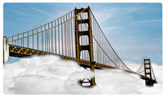 DNSEMP-C-124-BL Crossing Over (Bridge) Blue